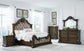 Maylee California King Upholstered Bed with Dresser and Nightstand